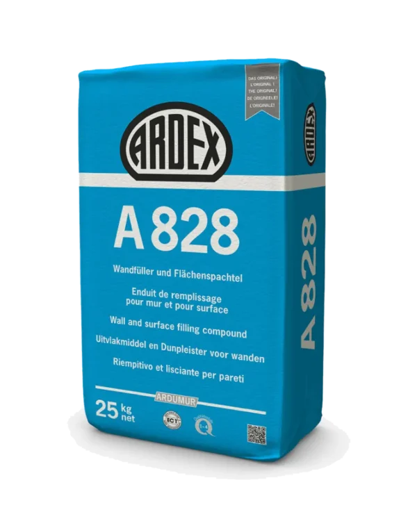 Ardex A828 Filling Compound and Smoothing Plaster - 25 Kg Bag